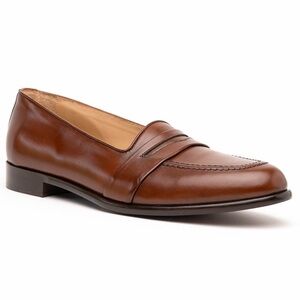 ZELLI SAVANNAH PENNY‎ LOAFERS CALFSKIN MEN'S SZ 9